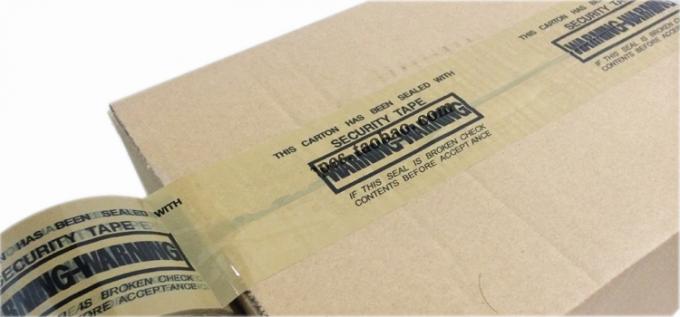 Packing Self Adhesive Waterproof Tape , Custom Bopp Printed Packaging Tape For Carton Sealing
