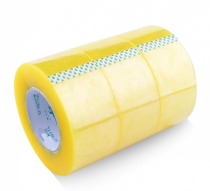 Pressure Sensitive BOPP Packing Tape Strong Adhesive Single Sided Clear Shipping Tape