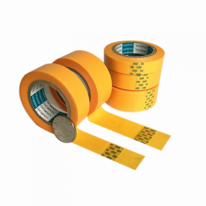 Custom Car Colored Masking Tape Decoration Heat Resistant Without Liner 30m 48m 50m
