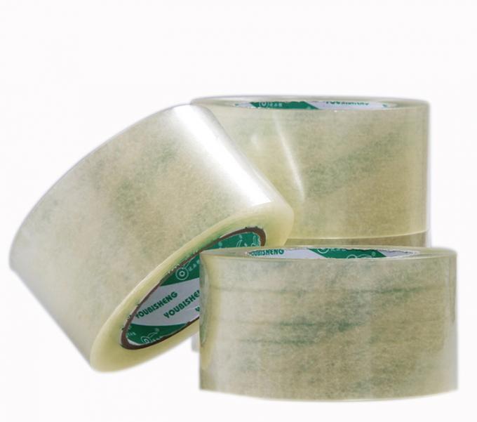 Strong Sticky Transparent Crystal Clear Tape BOPP Reinforced Packaging Tape
