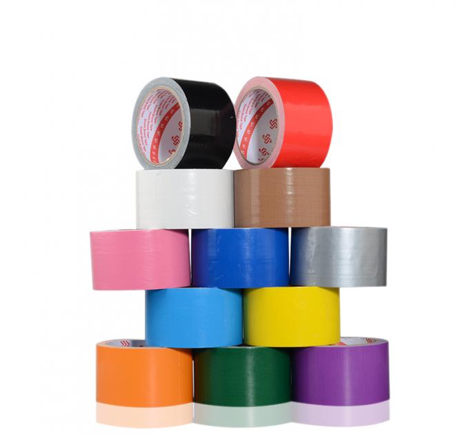 Personalised Printed Cloth Duct Tape , Matte Gaffer Tape For Stage with Strong Adhesion