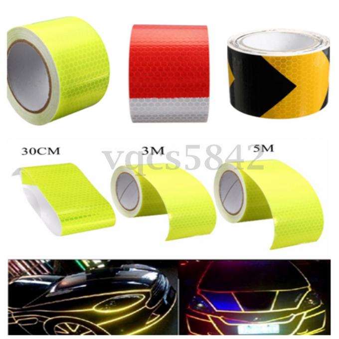 2" X 150' Reflective Safety PE Warning Tape / Conspicuity Tape For Indoor Sticker