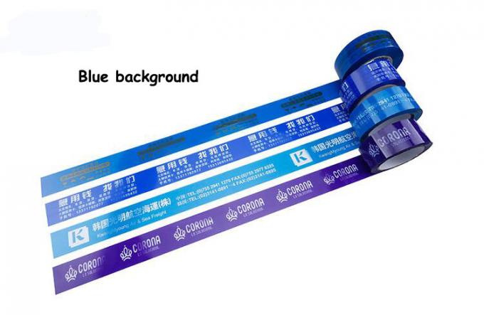 Waterproof Pressure Sensitive Colorful Printed Packing Tape Thickness 35mic - 65mic