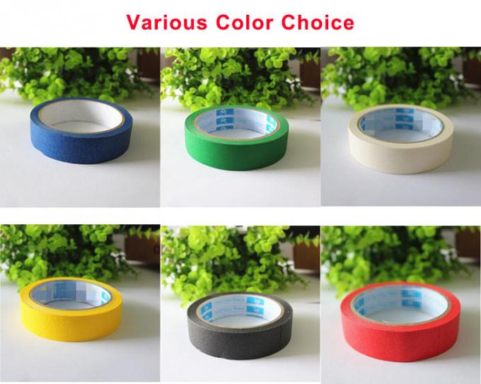 Decoration Silicone Adhesive Craft Colored Masking Tape For DIY Industry
