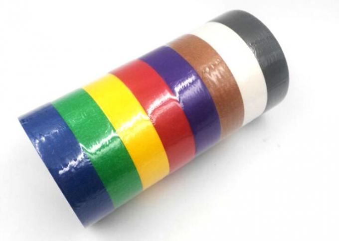 Customized Crepe Paper Rainbow Colored Masking Tape For Basic Painting