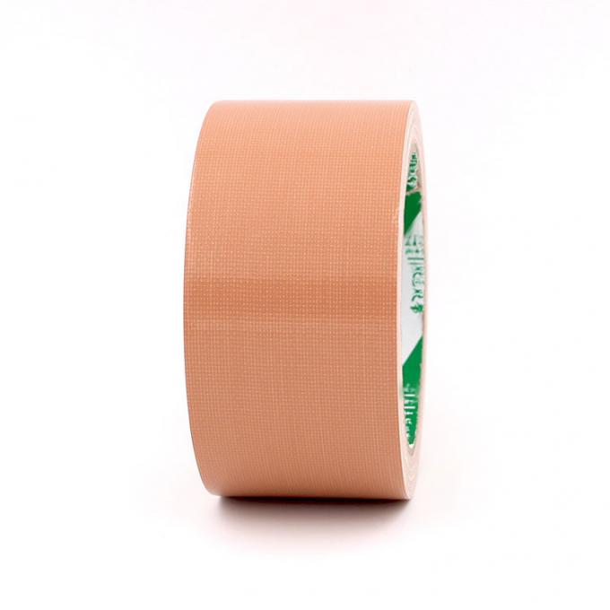 Waterproof Sticky Rubber  Adhesive Cloth Duct Tape Roll , Thickness 0.13mm - 0.44mm