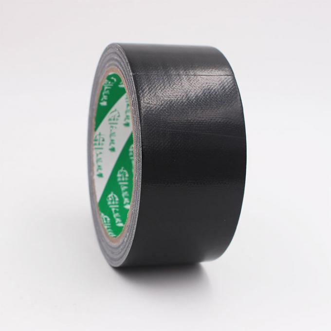 Waterproof Sticky Rubber  Adhesive Cloth Duct Tape Roll , Thickness 0.13mm - 0.44mm