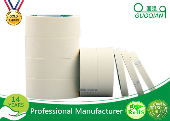 China Washi Flexible Masking Tape White , Crepe Low Adhesive Masking Tape For Painting supplier