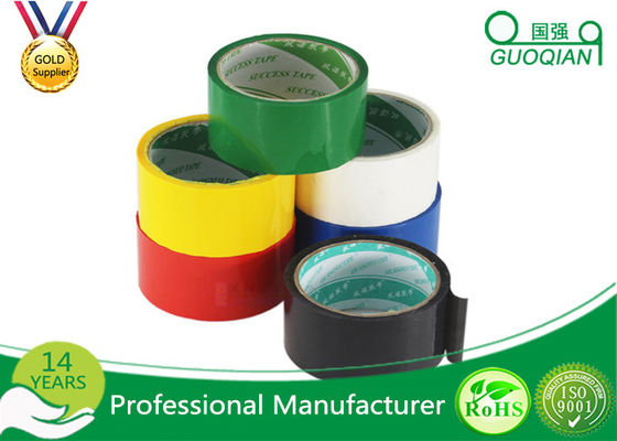 China Custom Colored Printed Packaging Tape , Sensitive BOPP Self Adhesive Tape supplier