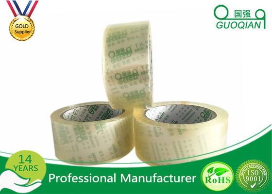 China Low Noise Transparent Crystal Clear Tape Environment Protection Fragile supplier