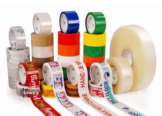 China Custom Water Based Acrylic Printed Packing Tape For Master Carton Packing supplier