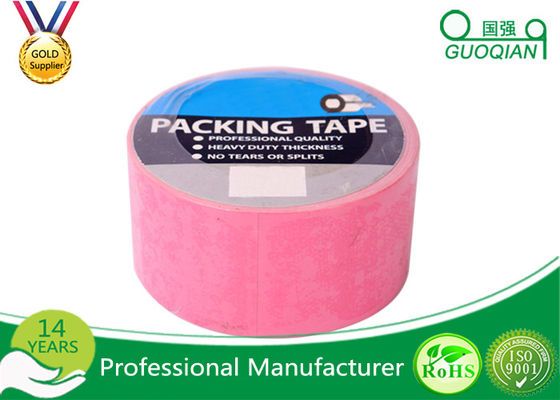China Colorful Strong Adhesive Duct Tape with Cloth Material , Hot Melt Adhesive Type supplier