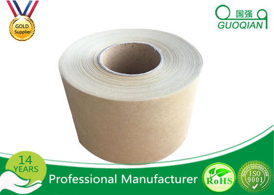 China Water Release kraft gummed paper tape Non Reinforced For Low Volume Packaging supplier