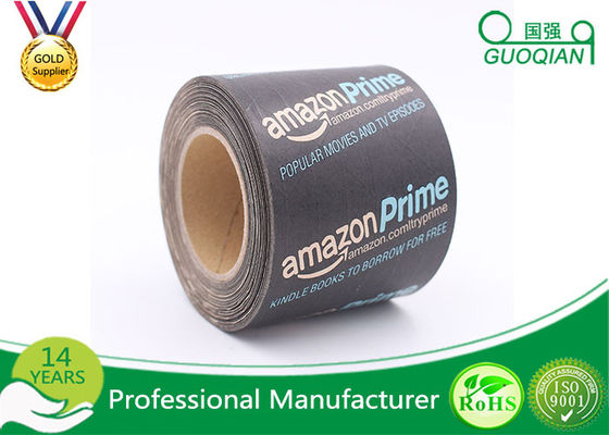 China Printed LOGO Non Adhesive Kraft Paper Tape Water Activated Eco - Friendly supplier