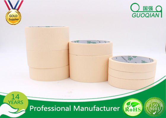 China Waterproof Good Line Crepe Paper 3 Inch Masking Tape Auto Body Painting Repairs supplier