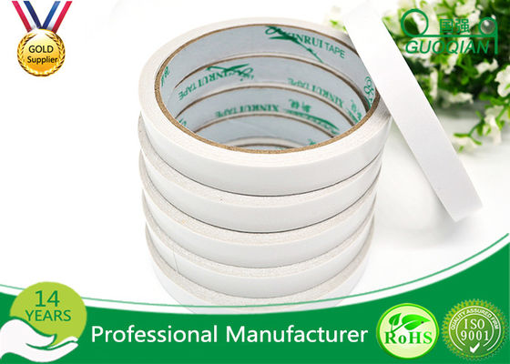 China Multi Purpose Tissue Double Side Tape With Acrylic / Solvent Adhesive supplier