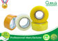 80M Length Clear Water Resistant Bopp Adhesive Tape High Temperature supplier