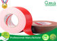 Red Cloth Duct Tape with Strong Adhesion 50 Mesh Polyethylene Material supplier