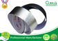 Reinforced Heat Resistant Foil Tape For Fefrigerator Wind Pipe Sliver Color supplier
