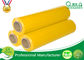 Yellow Packaging Stretch Wrap Film PE Material For Lastic Raw Material supplier