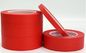 Heat-resistant Strong Adhesion Colored Masking Tape / Red Duct Tape supplier
