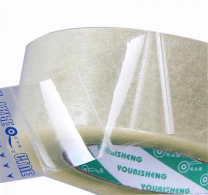 Eco - Friendly Bopp Self Adhesive Tape , Bopp Printed Tape For Office / Industrial