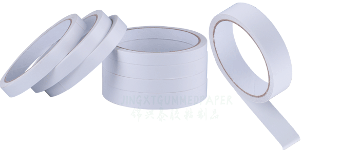 White Double Side Tape Thickness 1-100mic With Biaxially Oriented Polypropylene