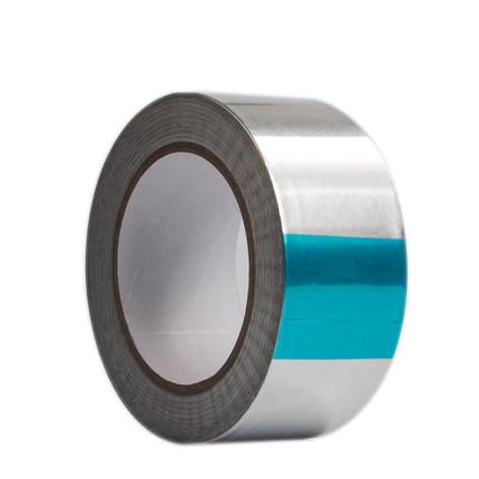 Sliver Colored Aluminium Insulation Tape , Aluminum Heat Tape For Carton Sealing