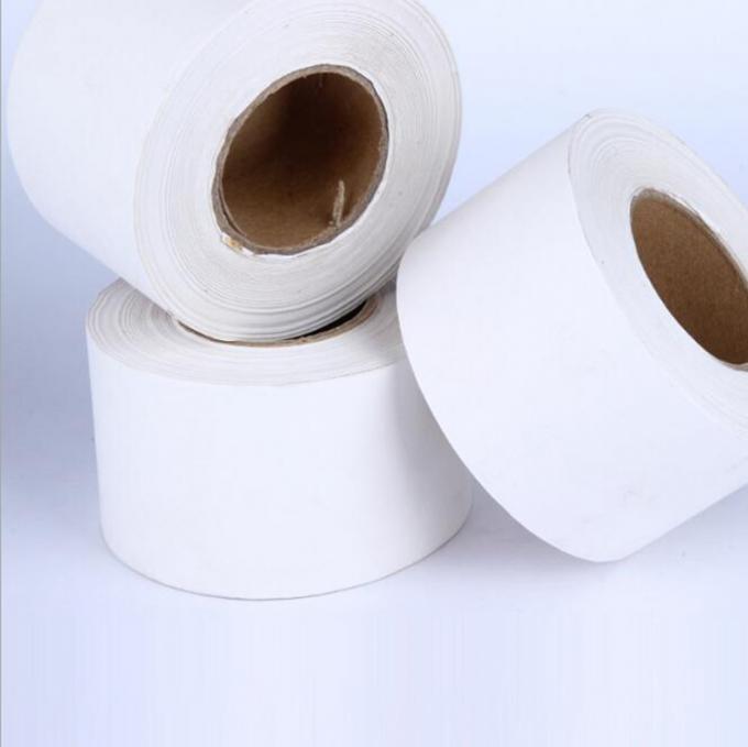 Economy Grade White Reinforce Water Soluble Fiber Kraft Packaging Tape For Packing