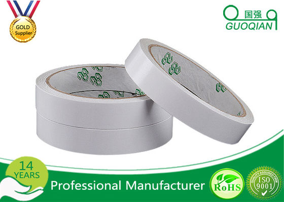 China White / Yellow Color Double Side adhesive Tape Oil Based Hot Melt Adhesive Tape supplier
