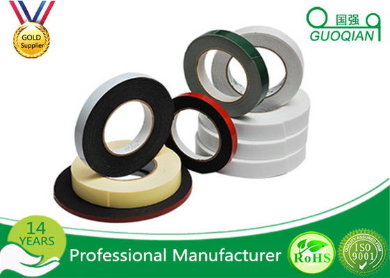China Custom Extra Strong Double Sided Foam Tape Colorful With Wall Mounting supplier