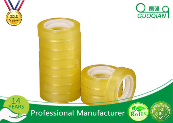 China BOPP Acrylic Transparent Fragile Packing Tape , Custom Packaging Tape Light Weight supplier