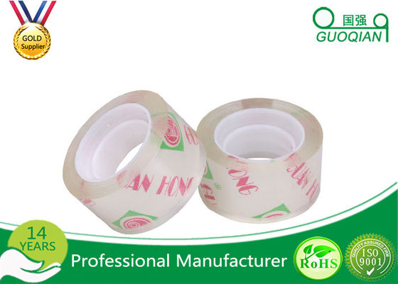 China Bundling Items Self Adhesive BOPP Stationery Tape 1m to 100m Length 15 m - 1500 Y supplier