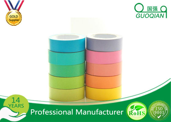 China Coloured Printed Parcel Tape , Transparent Bopp Tape For Paper Sealing supplier