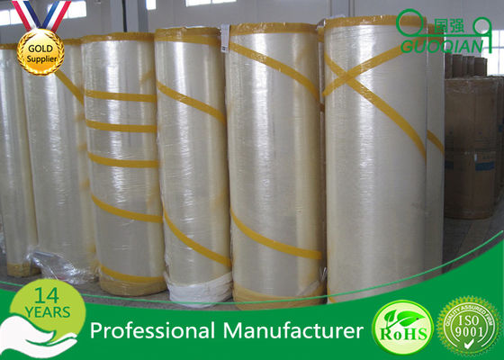 China Water Resistant AdhesiveTape BOPP Jumbo Roll Polypropylene Film 40mic / 42mic / 45 Mic supplier