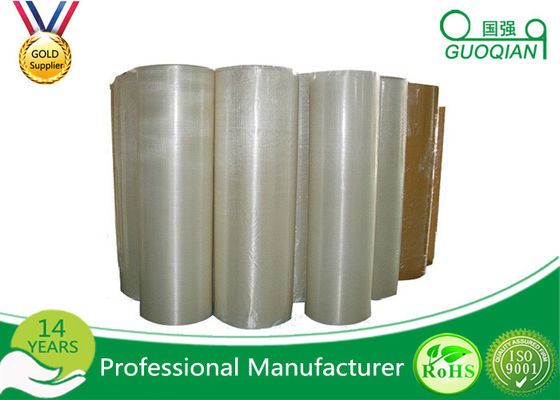 China Box Carton BOPP Self Adhesive Tape Jumbo Roll Workshop 40 Micron Thickness supplier