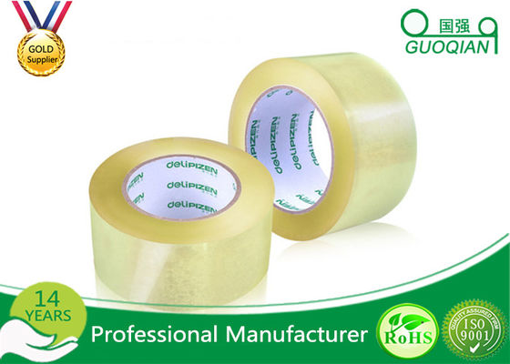 China Anti Buffer Acrylic Strong Clear Adhesive Tape , Personalized Crystal Clear Tape Water Base supplier