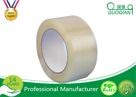 China 55 Yds Length Low Noise Polypropylene Clear Adhesive Tape For Carton Sealing supplier