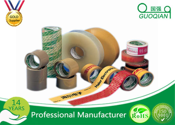 China Logo Print Bopp Adhesive Tape Acrylic Adhesive Glue For Commercial Package supplier