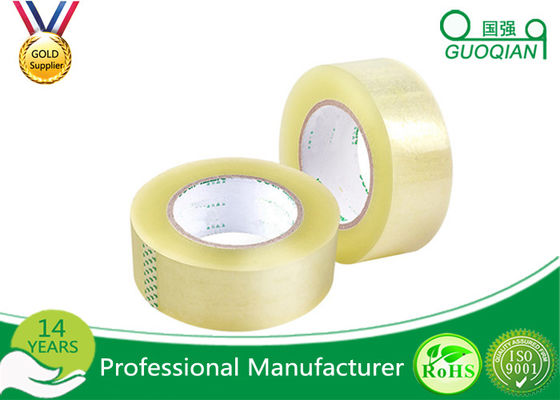 China Clear Yellowish Bopp Packing Tape Strong Water Glue Bopp Adhesive Tape Easy Tear supplier