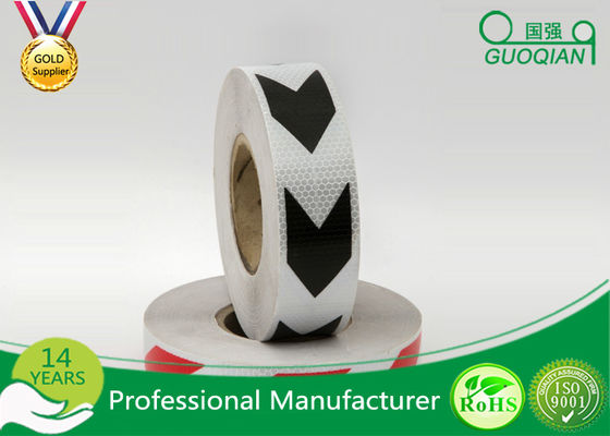 China 2" X 150' Reflective Safety PE Warning Tape / Conspicuity Tape For Indoor Sticker supplier