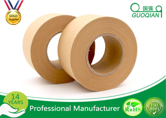 China Printed Waterproof Water Active Gummed Self Adhesive Paper Tape 120~180μ supplier