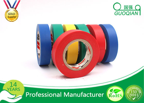 China Flame Retardant Single Side Adhesive PVC Electrical Tape , Width 1-4 Cm supplier