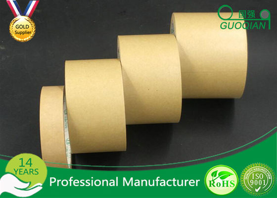 China 30mm 45mm Rubber Adhesive Reinforced Gummed Kraft Paper Tape 1 X 60 Yards supplier