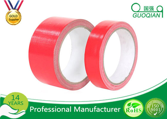 China Multi - Purpose Red Duct Tape 6 Rolls/Set Water Resistant Duct Tape Rubber Adhesive supplier