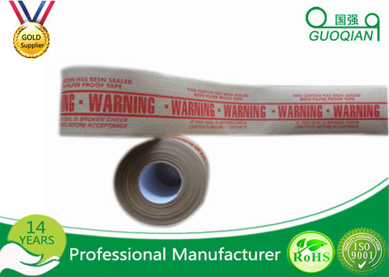 Self Adhesive Kraft Paper Tape water activated 1-60mic Thicknes supplier