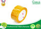 Yellowish Colored Duct Tape Waterproof Masking Tape For Carton Sealing Hot Melt Adhesive supplier