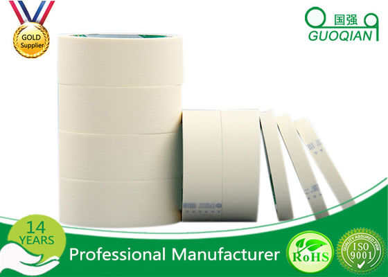 Washi Flexible Masking Tape White , Crepe Low Adhesive Masking Tape For Painting supplier