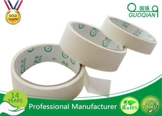 Custom Colored Masking Tape For Painting Coated White Pressure Sensitive Adhesive supplier