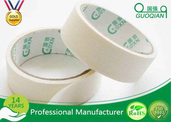 White Paint Colored Masking Tape With High Temperature Silicone supplier